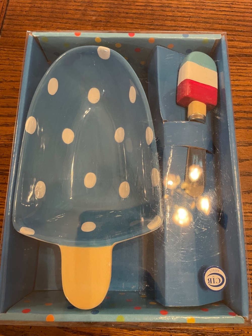 Summer Pops Dip Bowl and Spreader Set